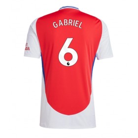 Arsenal Gabriel Magalhaes #6 Heimtrikot 2024-25 Kurzarm